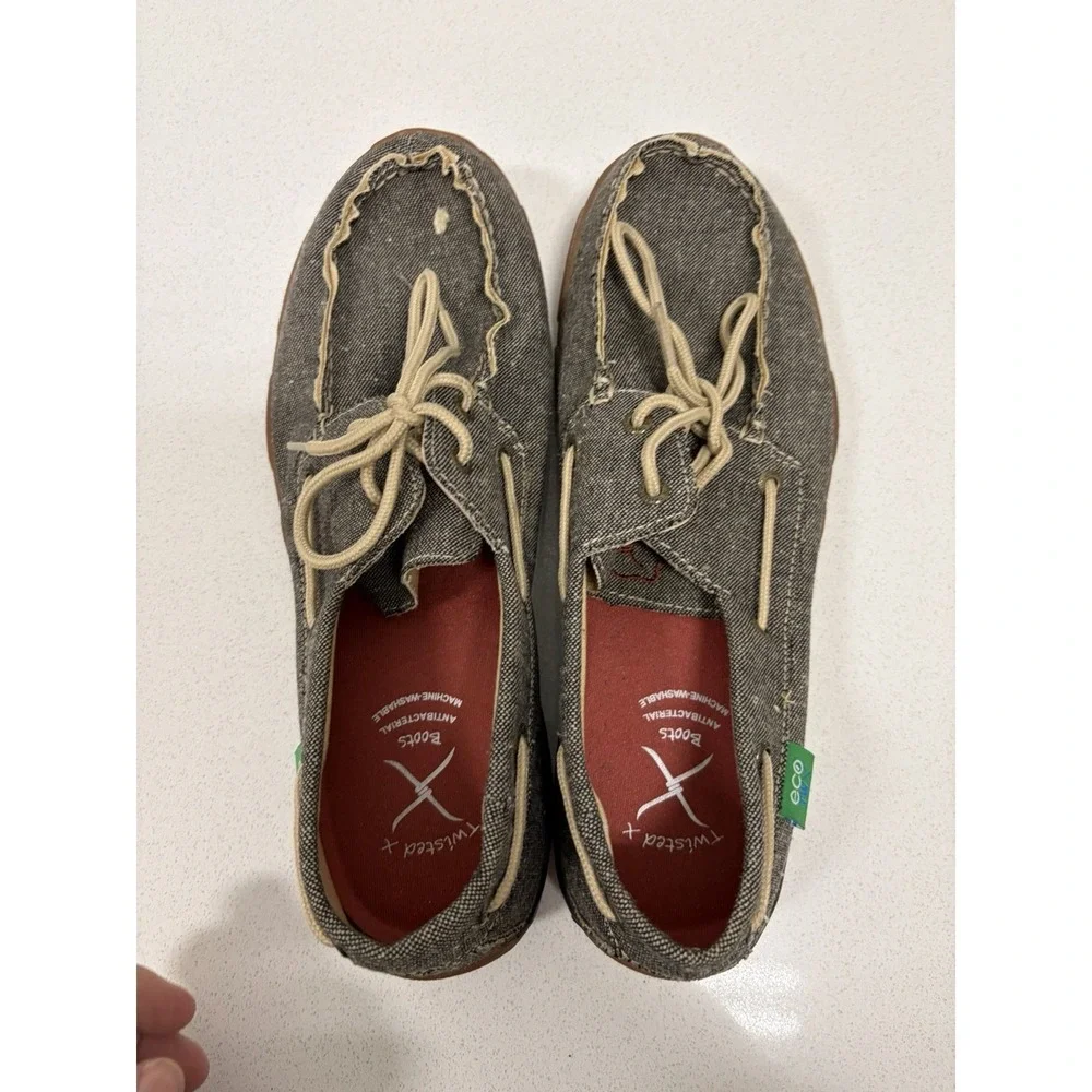 Twisted X MDM0064 Men's ECO TWX Driving Moc D Toe Dust  US 10.5 Loafer/Western